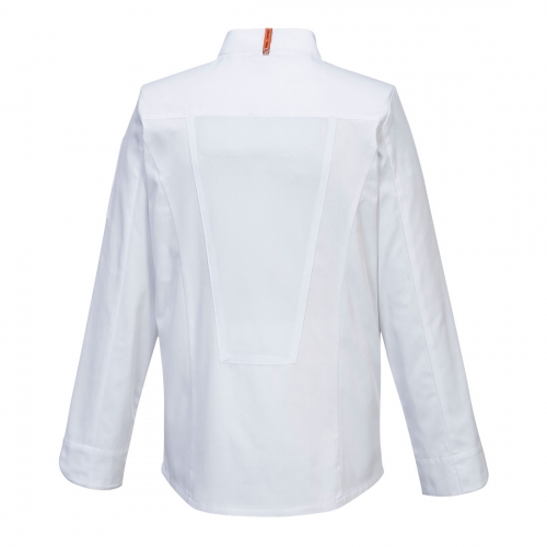 Bluza kucharska Biała MeshAir Pro L/S Portwest C838